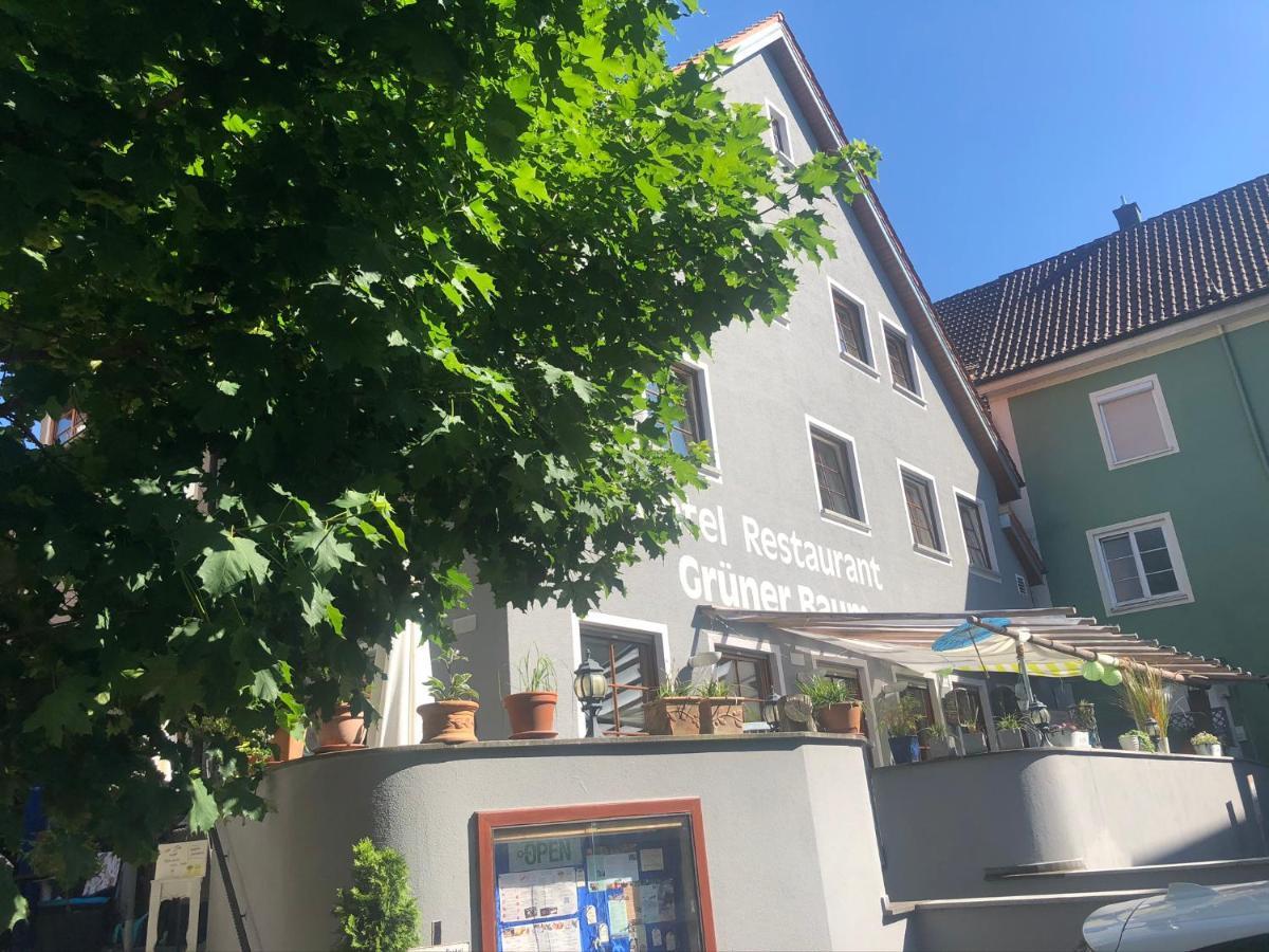Hotel Restaurant Gruener Baum Und Altes Tor Bad Waldsee Buitenkant foto